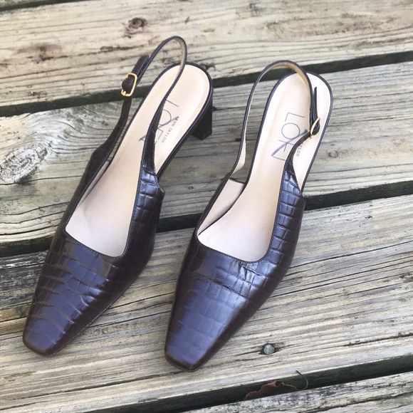 ann taylor slingback shoes